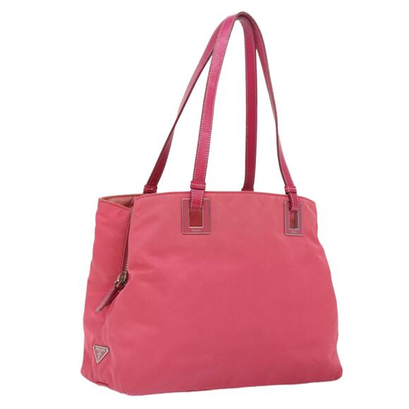 PRADA Tote Bag Nylon Pink - Picture 1 of 16